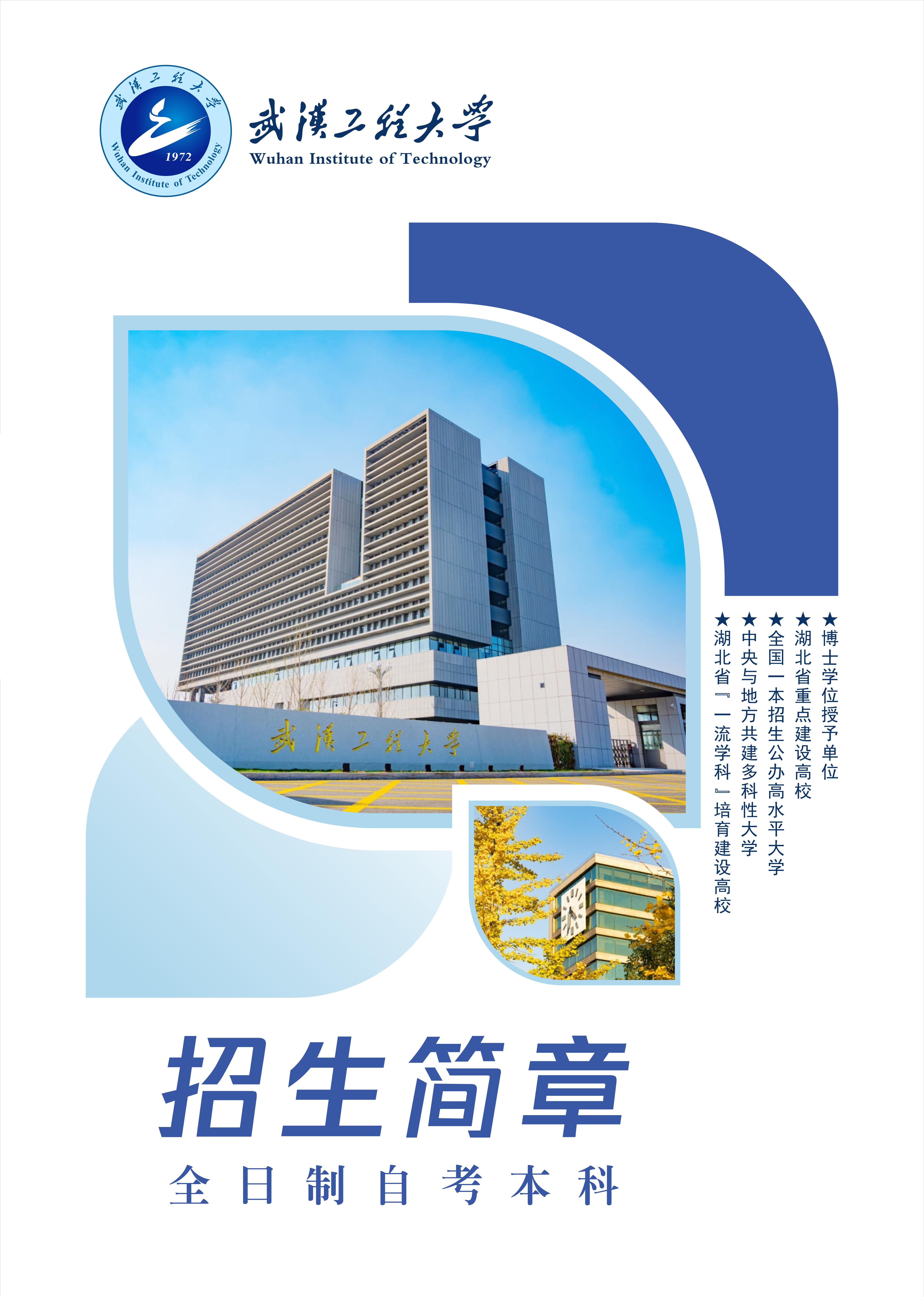 武汉工程大学2025年全日制自考本科（专本连读）招生简章-武汉工程大学继续教育学院